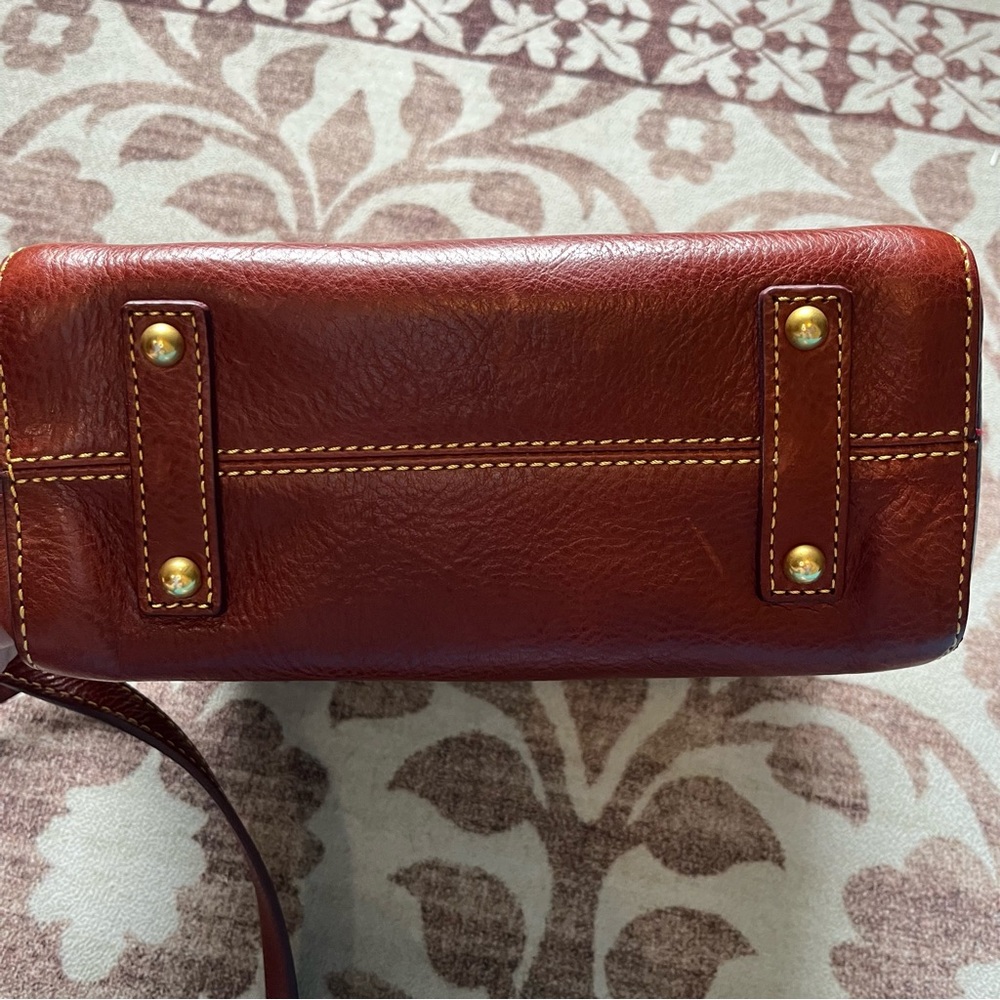 EUC Dooney & Bourke Florentine Vacchetta Leather Bag - Picture 10 of 16